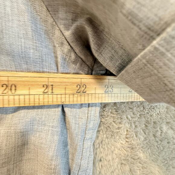 Roamers & Seekers Gray Popover Shirt Short Sleeve Men's M Medium - Picture 7 of 8